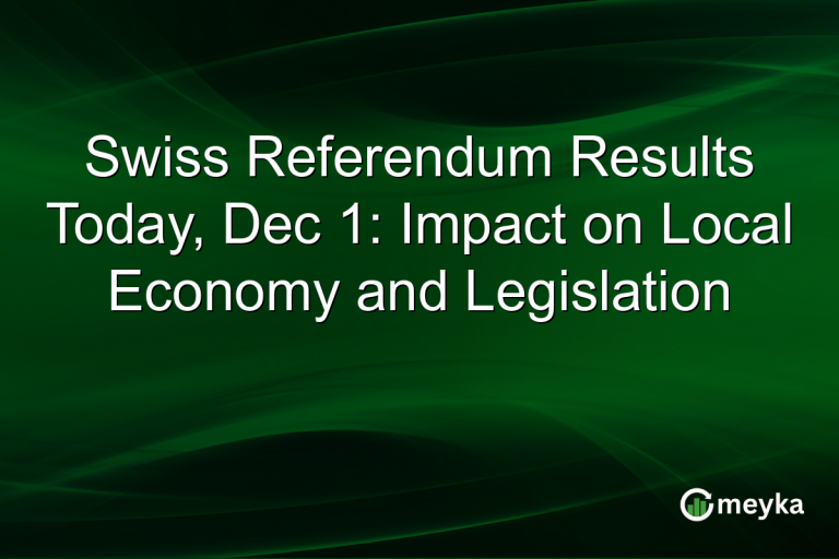 Swiss Referendum Results Today, Dec 1: Impact on Local Economy and Legislation