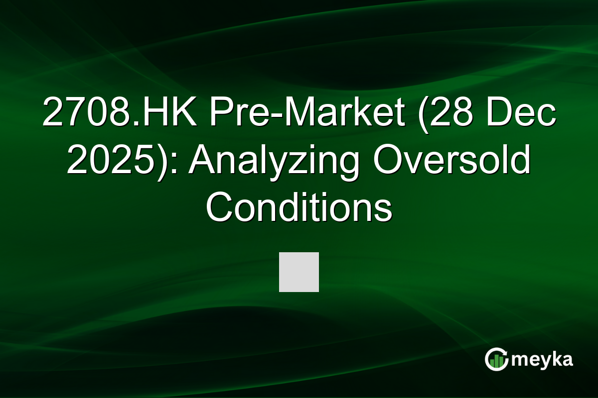 2708.HK Pre-Market (28 Dec 2025): Analyzing Oversold Conditions