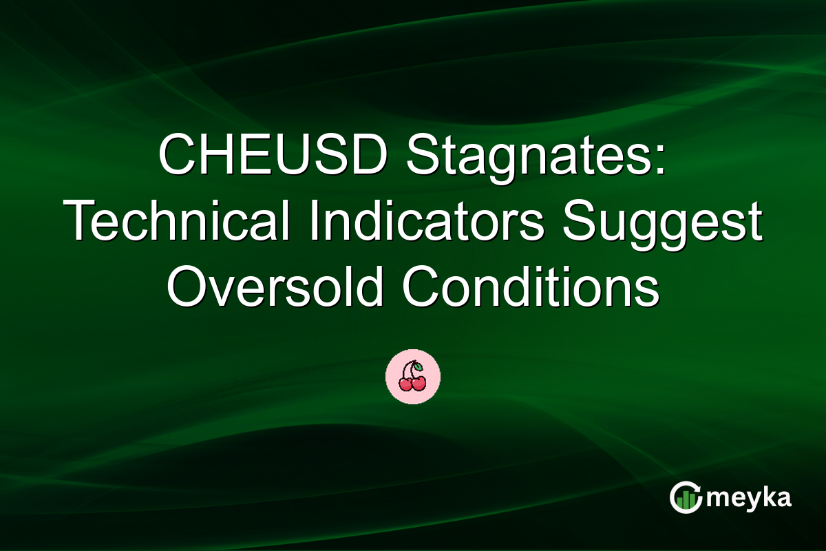 CHEUSD Stagnates: Technical Indicators Suggest Oversold Conditions