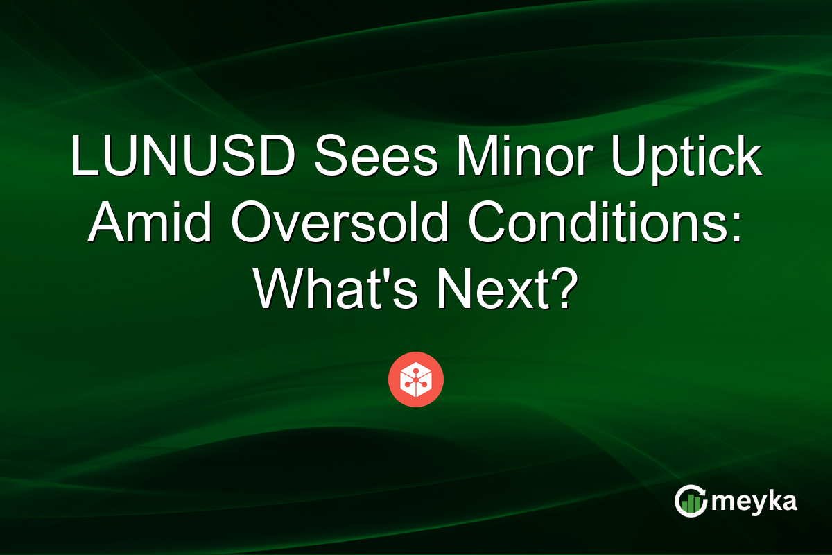 LUNUSD Sees Minor Uptick Amid Oversold Conditions: What's Next?