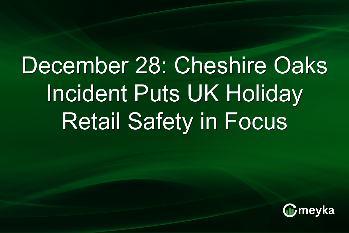 December 28: Cheshire Oaks Incident Puts UK Holiday Retail Safety in Focus