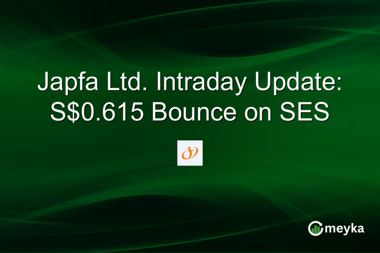 Japfa Ltd. Intraday Update: S$0.615 Bounce on SES
