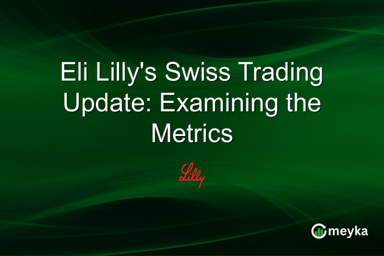 Eli Lilly's Swiss Trading Update: Examining the Metrics