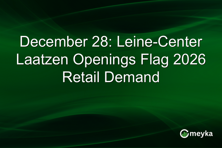 December 28: Leine-Center Laatzen Openings Flag 2026 Retail Demand