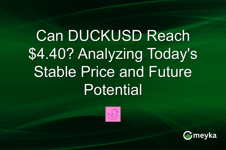 Can DUCKUSD Reach $4.40? Analyzing Today's Stable Price and Future Potential