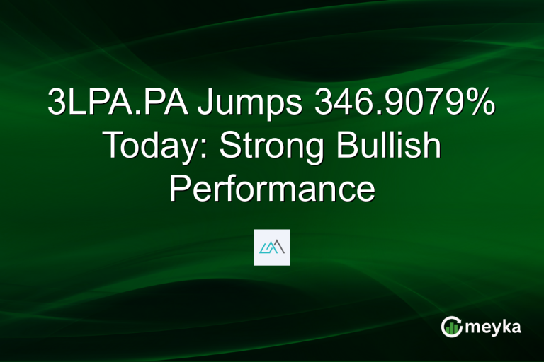 3LPA.PA Jumps 346.9079% Today: Strong Bullish Performance