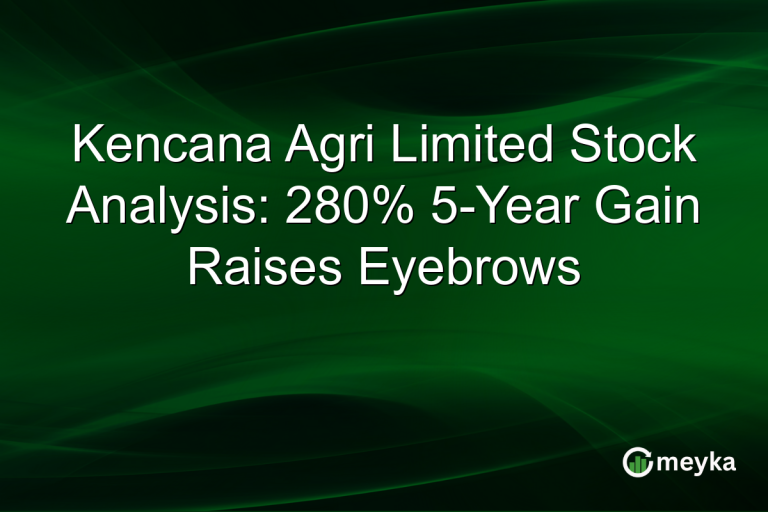 Kencana Agri Limited Stock Analysis: 280% 5-Year Gain Raises Eyebrows