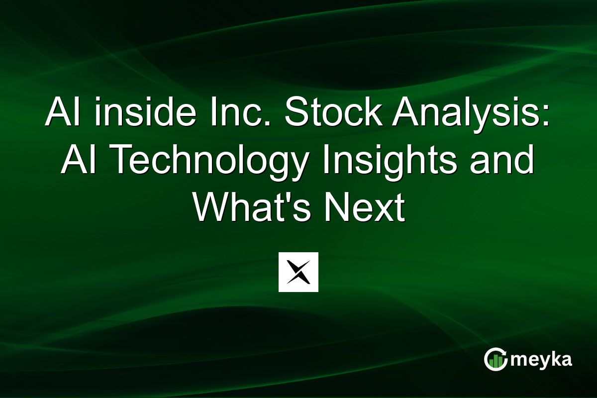 AI inside Inc. Stock Analysis: AI Technology Insights and What's Next