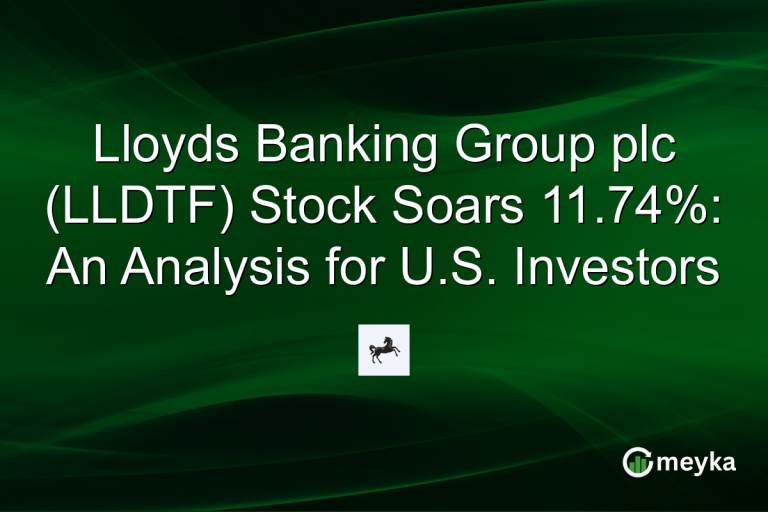 Lloyds Banking Group plc (LLDTF) Stock Soars 11.74%: An Analysis for U.S. Investors
