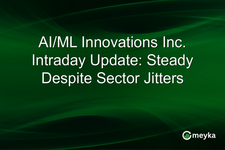 AI/ML Innovations Inc. Intraday Update: Steady Despite Sector Jitters