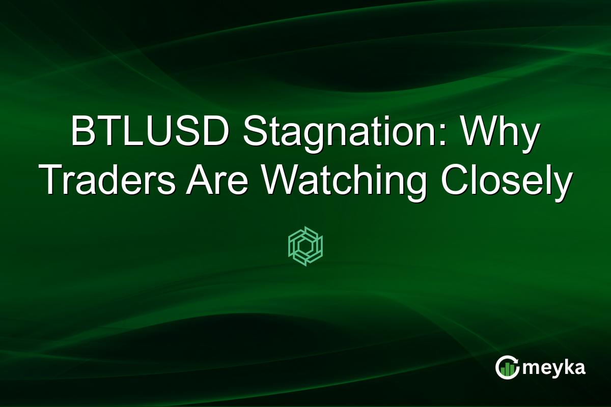 BTLUSD Stagnation: Why Traders Are Watching Closely