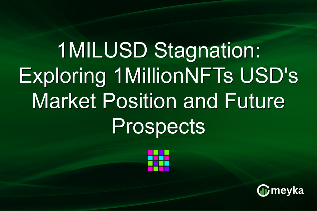 1MILUSD Stagnation: Exploring 1MillionNFTs USD's Market Position and Future Prospects