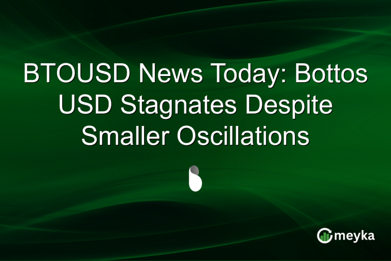 BTOUSD News Today: Bottos USD Stagnates Despite Smaller Oscillations