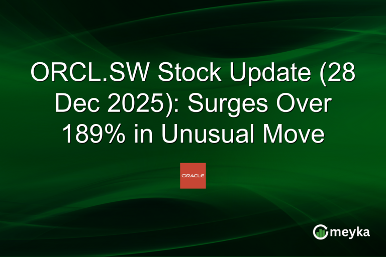 ORCL.SW Stock Update (28 Dec 2025): Surges Over 189% in Unusual Move