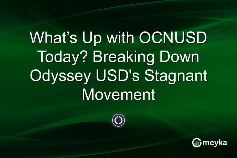 What’s Up with OCNUSD Today? Breaking Down Odyssey USD's Stagnant Movement