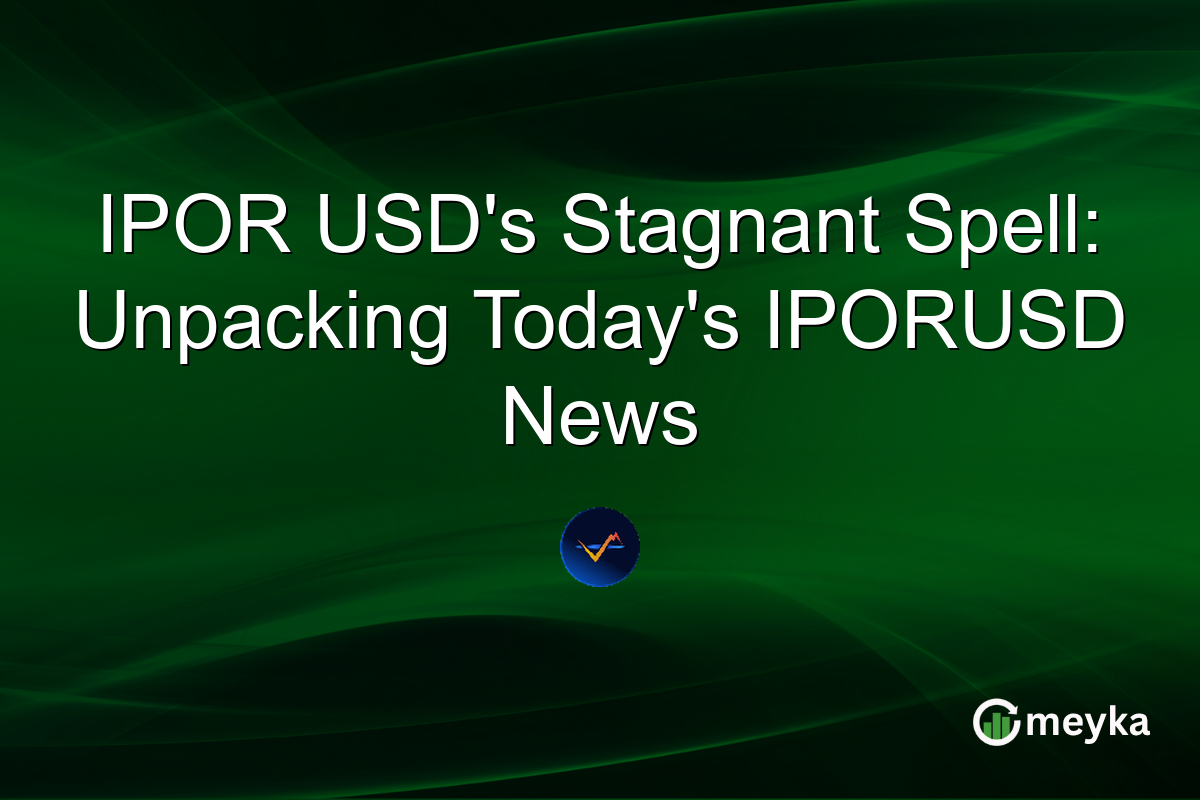 IPOR USD's Stagnant Spell: Unpacking Today's IPORUSD News