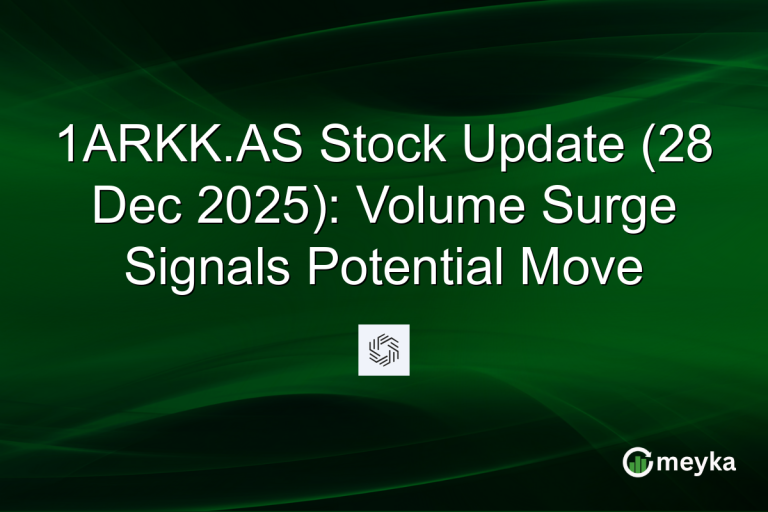 1ARKK.AS Stock Update (28 Dec 2025): Volume Surge Signals Potential Move