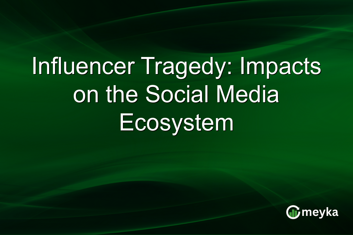 Influencer Tragedy: Impacts on the Social Media Ecosystem