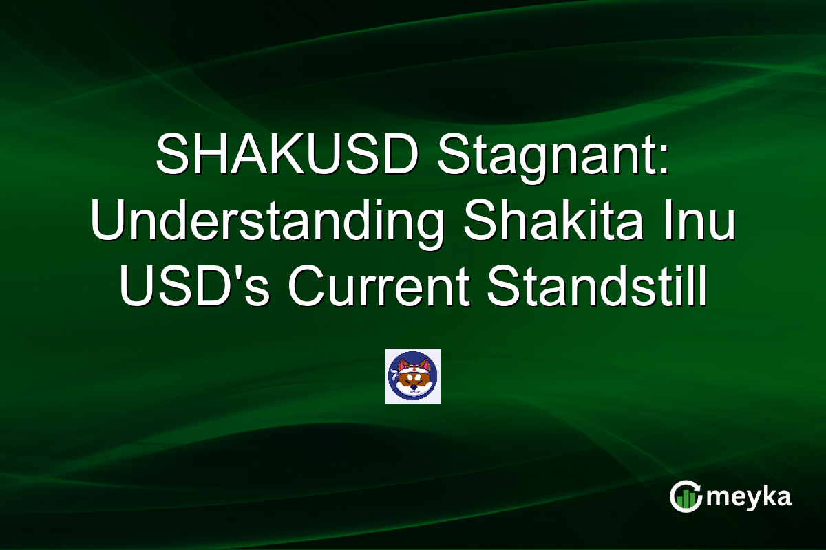 SHAKUSD Stagnant: Understanding Shakita Inu USD's Current Standstill