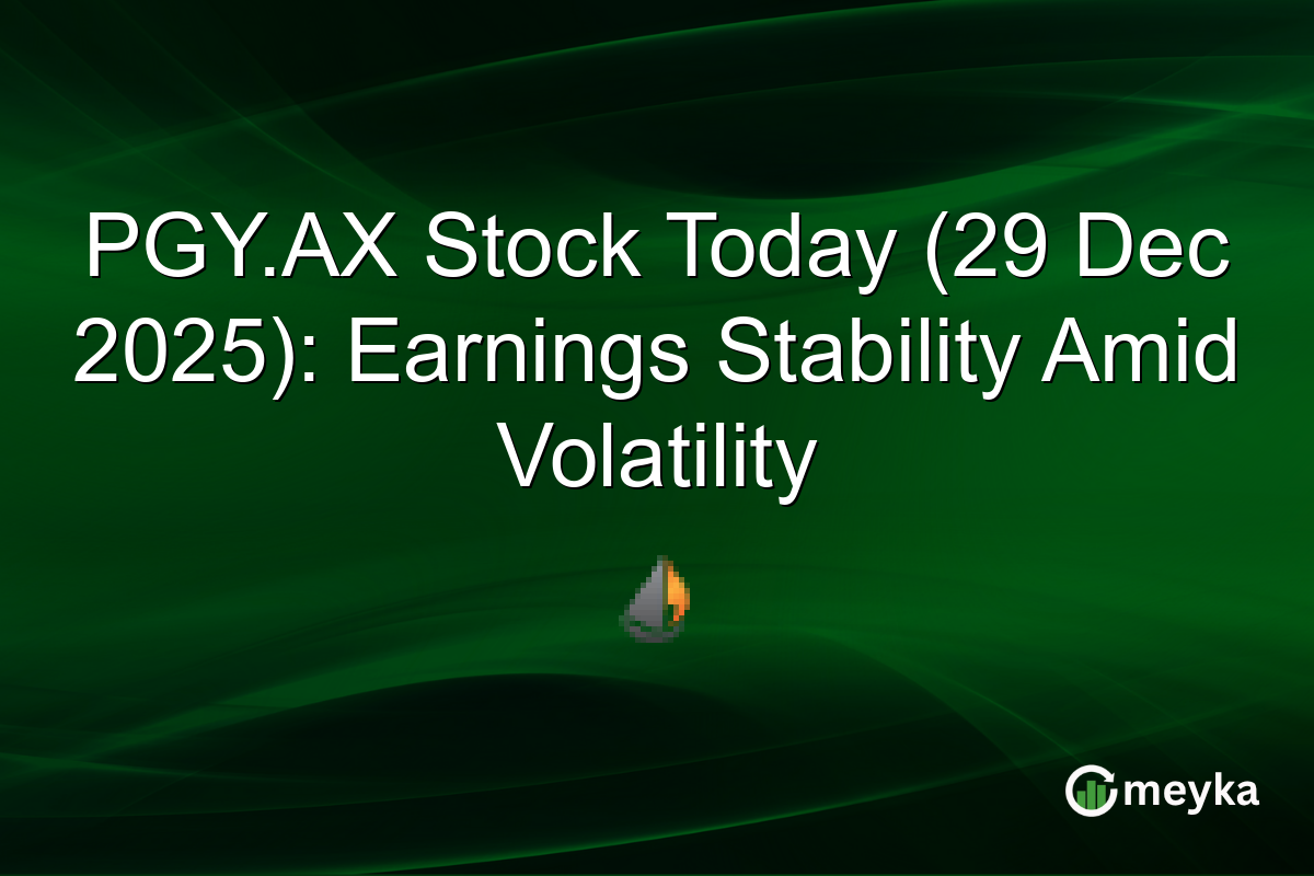 PGY.AX Stock Today (29 Dec 2025): Earnings Stability Amid Volatility