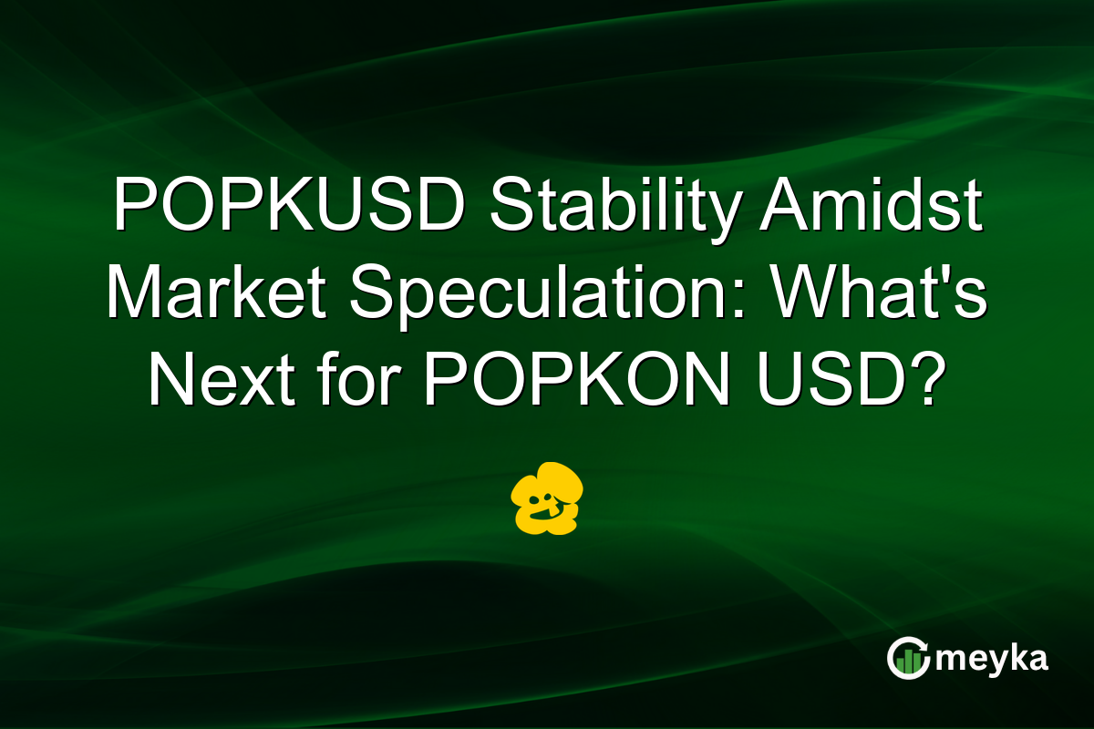 POPKUSD Stability Amidst Market Speculation: What's Next for POPKON USD?