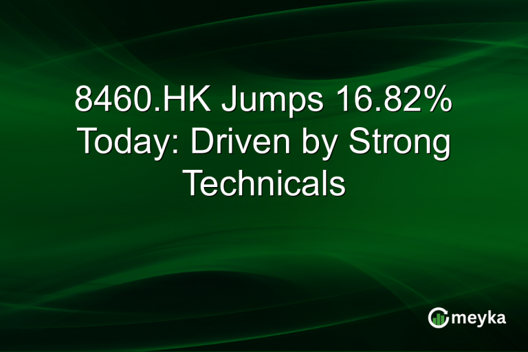 8460.HK Jumps 16.82% Today: Driven by Strong Technicals