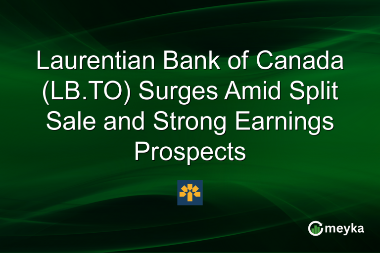Laurentian Bank of Canada (LB.TO) Surges Amid Split Sale and Strong Earnings Prospects