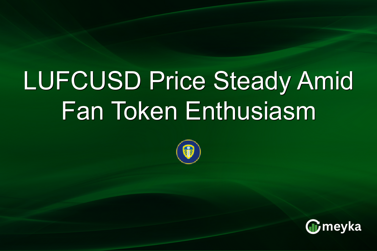 LUFCUSD Price Steady Amid Fan Token Enthusiasm