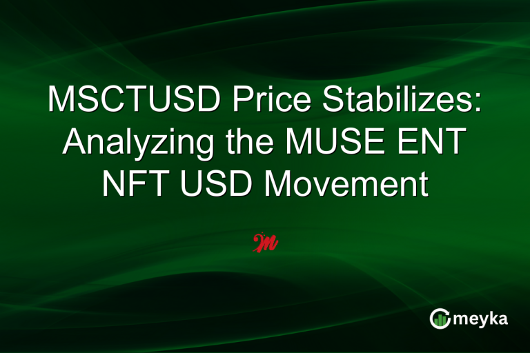 MSCTUSD Price Stabilizes: Analyzing the MUSE ENT NFT USD Movement