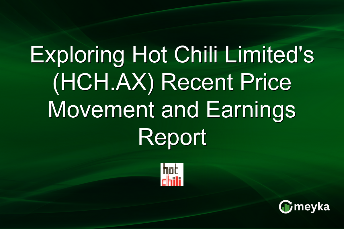 Exploring Hot Chili Limited's (HCH.AX) Recent Price Movement and Earnings Report