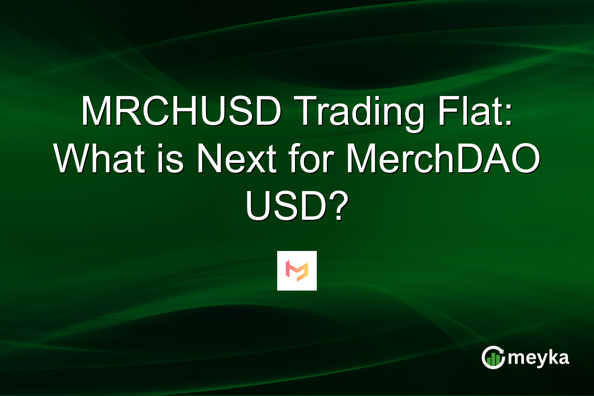 MRCHUSD Trading Flat: What is Next for MerchDAO USD?