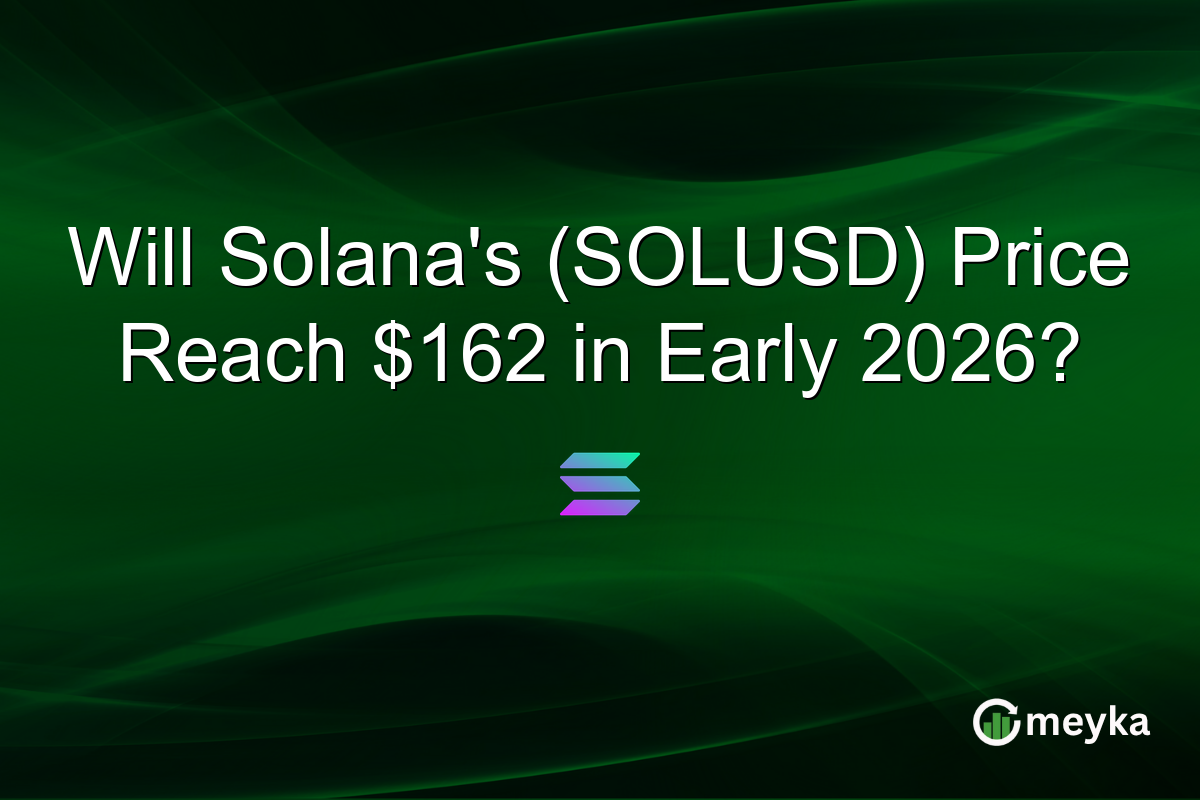 Will Solana's (SOLUSD) Price Reach $162 in Early 2026?