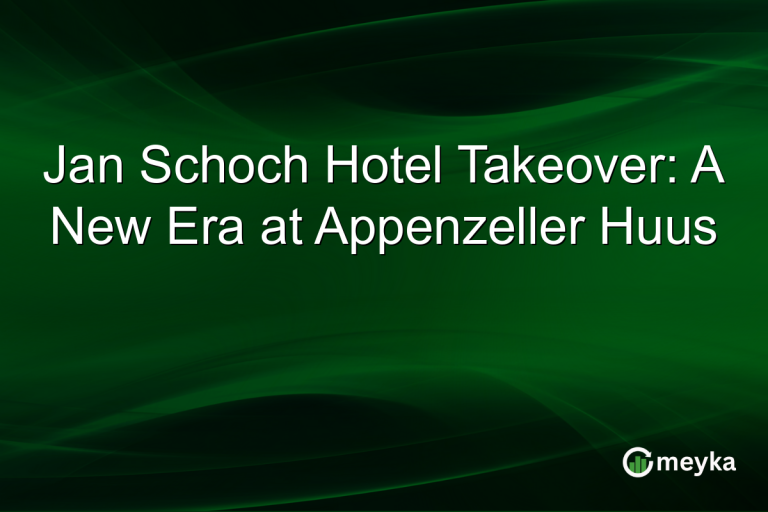Jan Schoch Hotel Takeover: A New Era at Appenzeller Huus