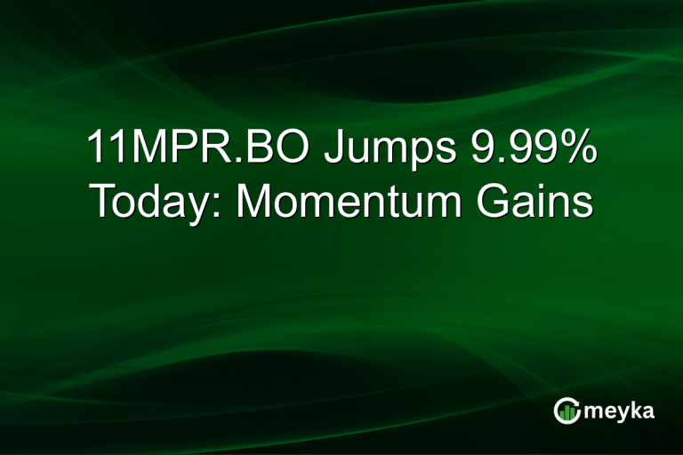 11MPR.BO Jumps 9.99% Today: Momentum Gains