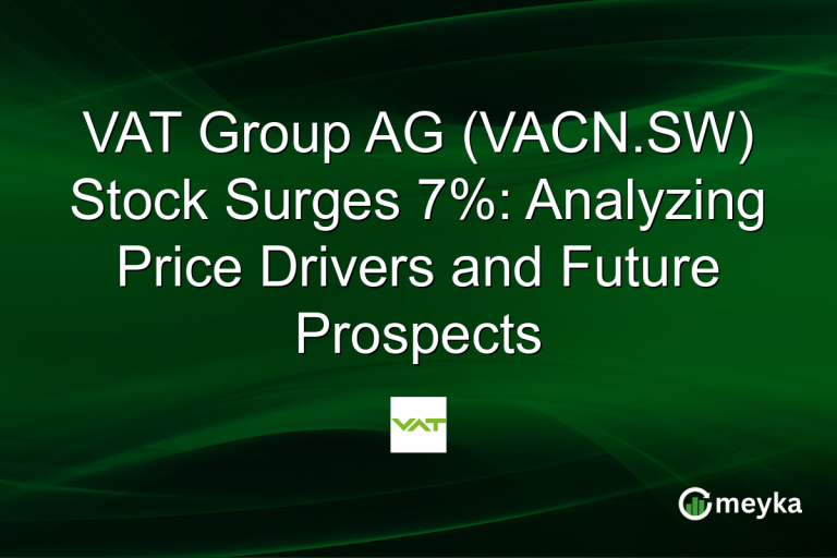 VAT Group AG (VACN.SW) Stock Surges 7%: Analyzing Price Drivers and Future Prospects