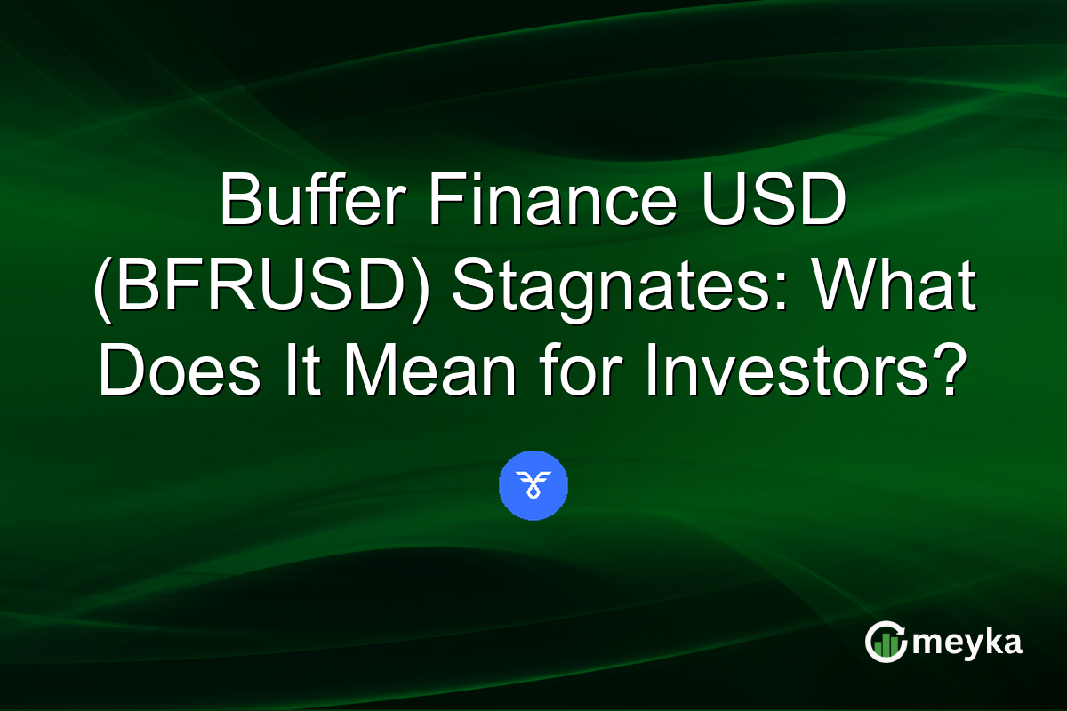 Buffer Finance USD (BFRUSD) Stagnates: What Does It Mean for Investors?