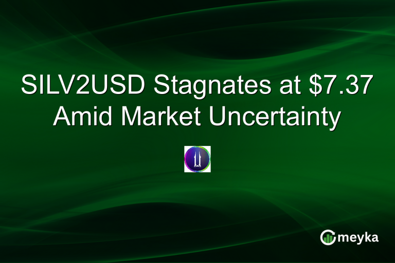 SILV2USD Stagnates at $7.37 Amid Market Uncertainty