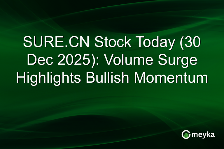 SURE.CN Stock Today (30 Dec 2025): Volume Surge Highlights Bullish Momentum