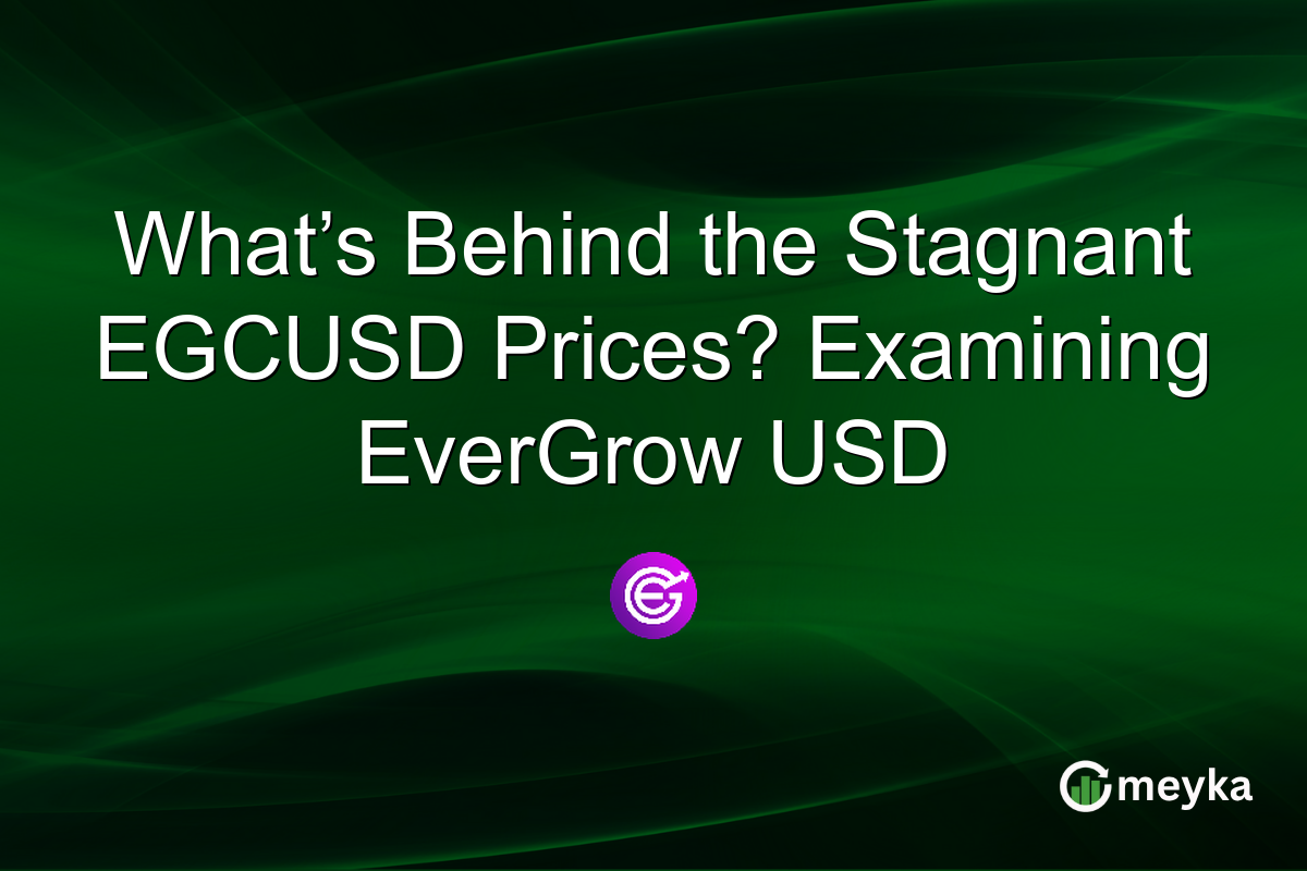 What’s Behind the Stagnant EGCUSD Prices? Examining EverGrow USD