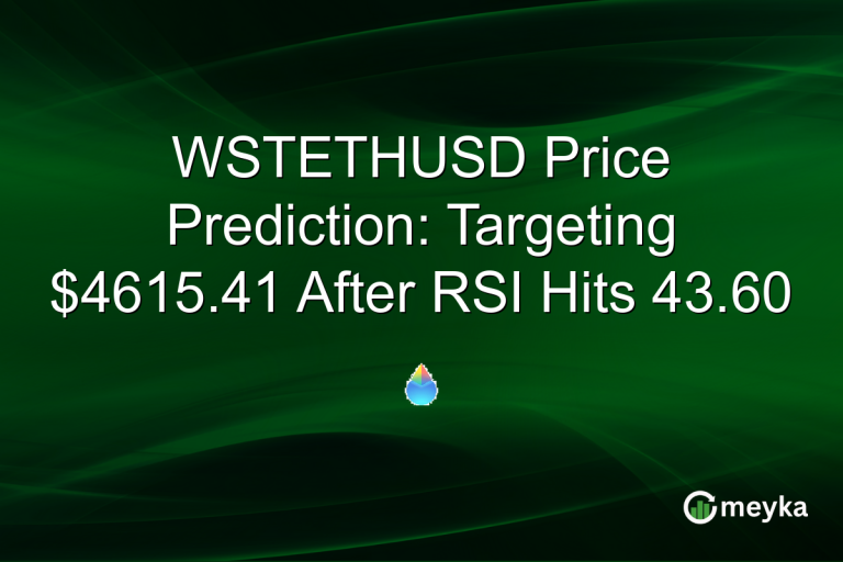WSTETHUSD Price Prediction: Targeting $4615.41 After RSI Hits 43.60