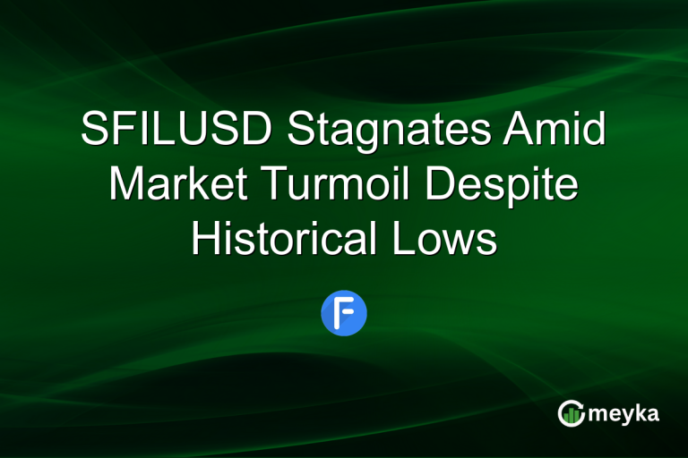 SFILUSD Stagnates Amid Market Turmoil Despite Historical Lows