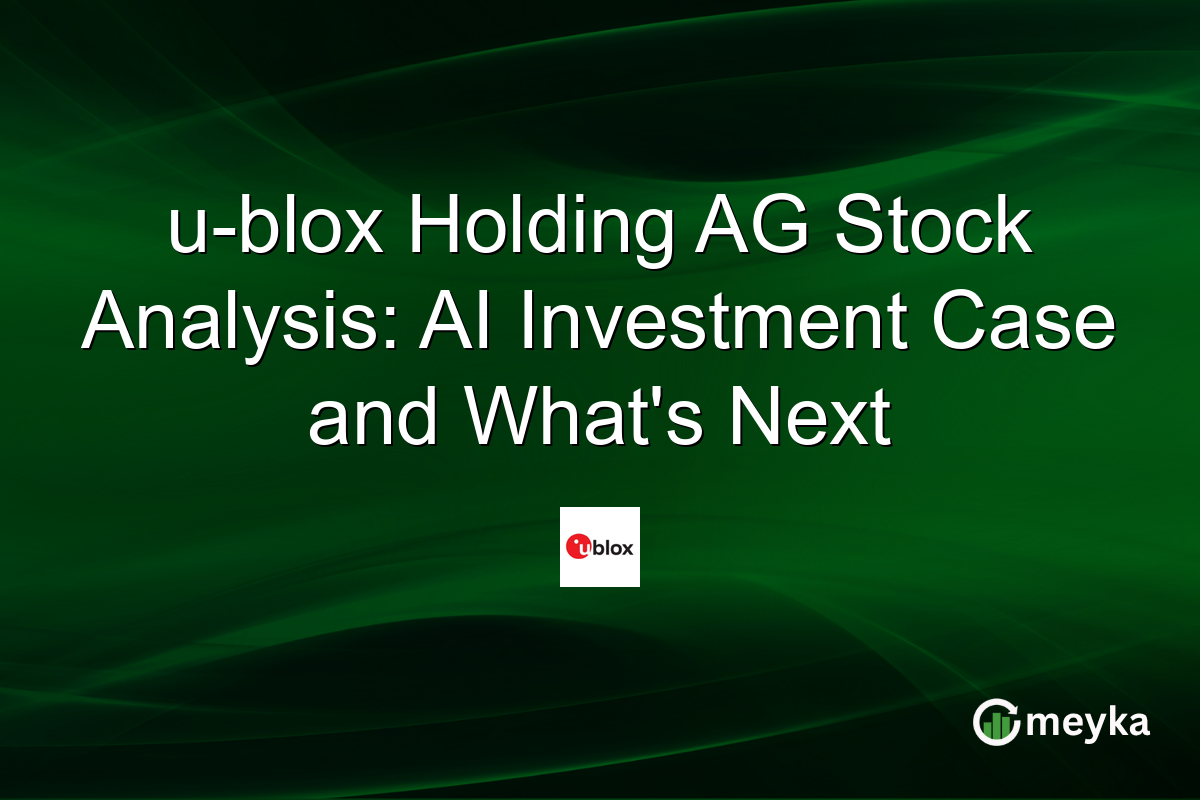 u-blox Holding AG Stock Analysis: AI Investment Case and What's Next