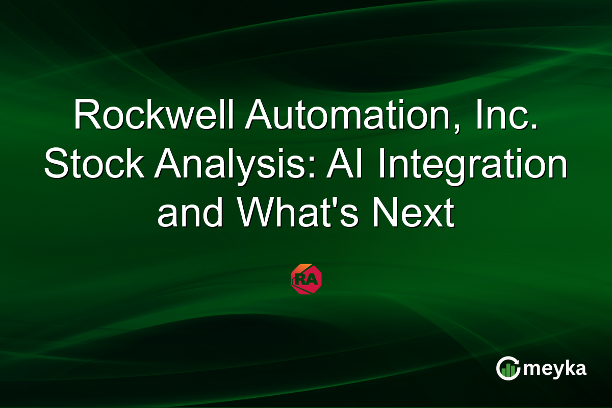 Rockwell Automation, Inc. Stock Analysis: AI Integration and What's Next