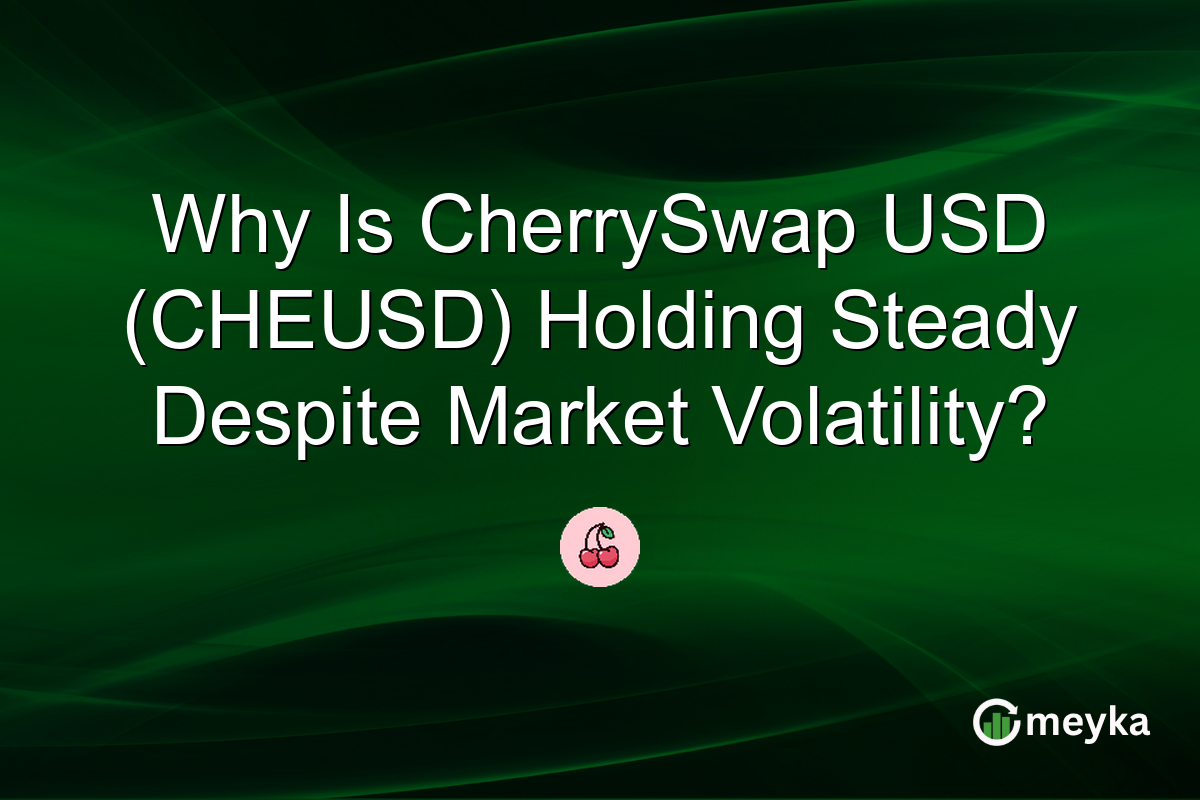 Why Is CherrySwap USD (CHEUSD) Holding Steady Despite Market Volatility?
