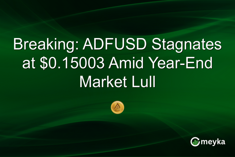 Breaking: ADFUSD Stagnates at $0.15003 Amid Year-End Market Lull