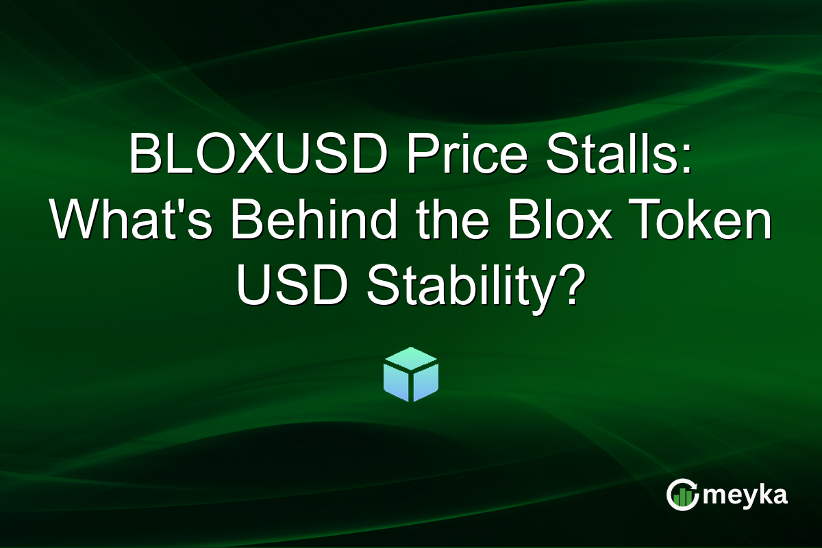 BLOXUSD Price Stalls: What's Behind the Blox Token USD Stability?