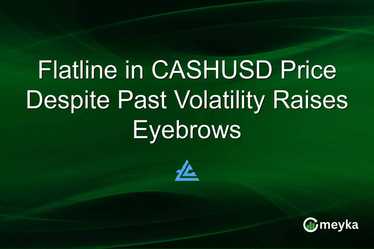 Flatline in CASHUSD Price Despite Past Volatility Raises Eyebrows