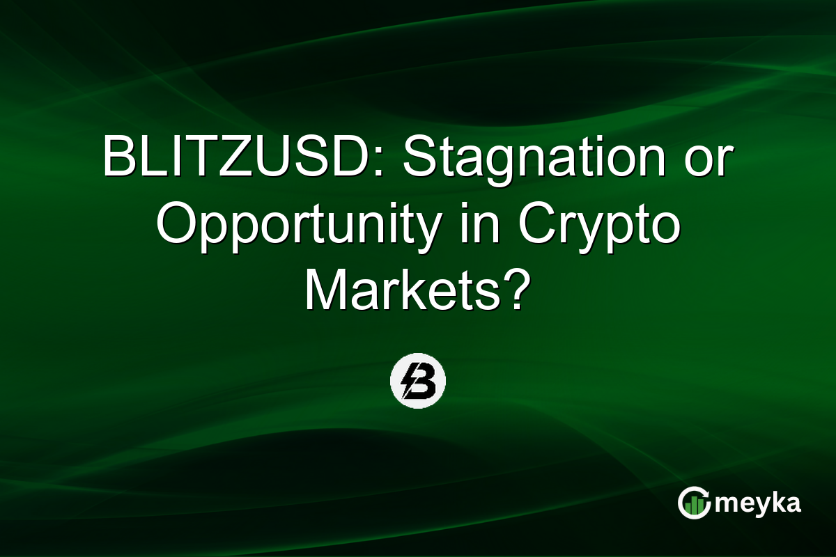 BLITZUSD: Stagnation or Opportunity in Crypto Markets?