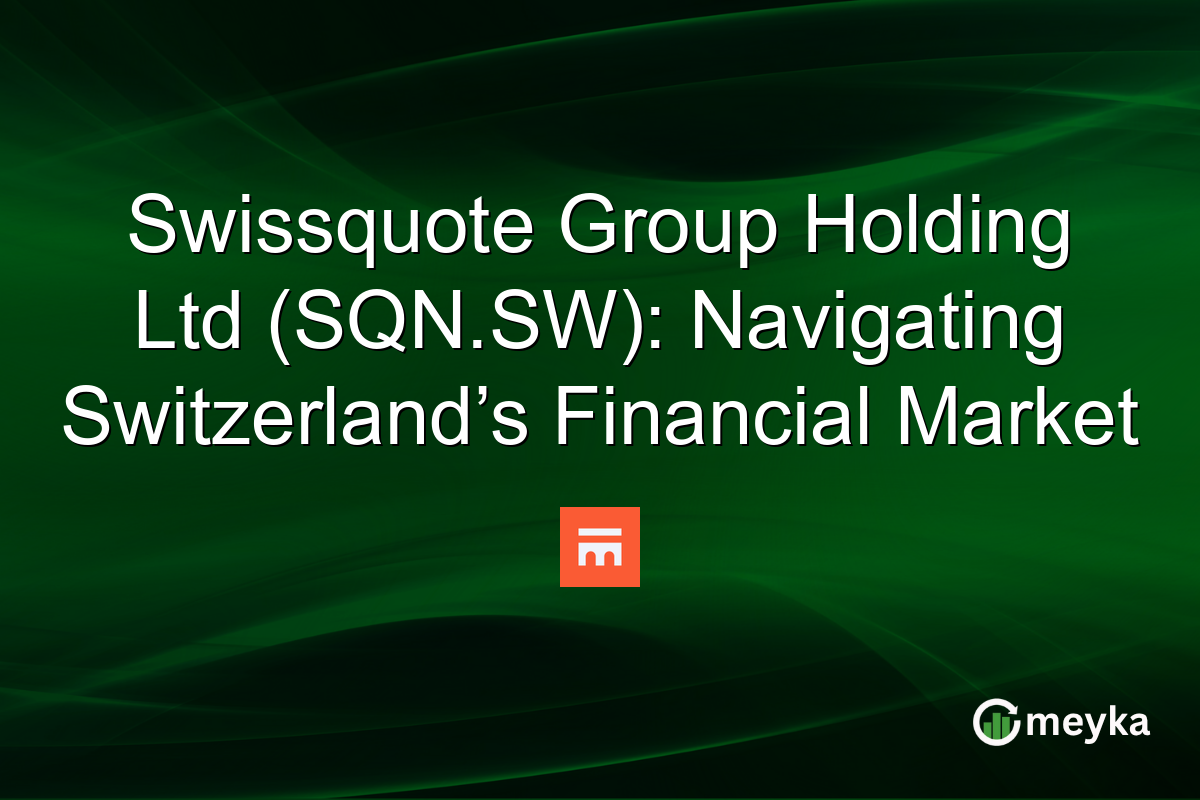 Swissquote Group Holding Ltd (SQN.SW): Navigating Switzerland’s Financial Market