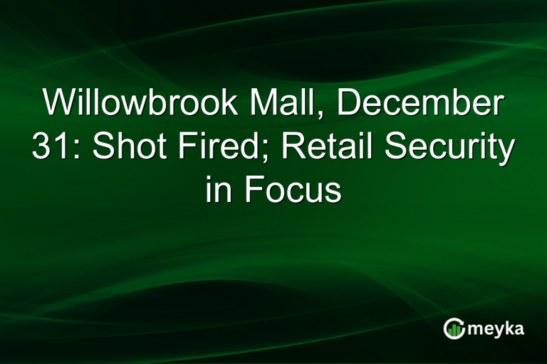 Willowbrook Mall, December 31: Shot Fired; Retail Security in Focus